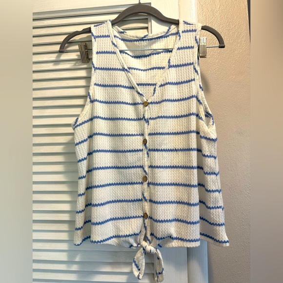 Women’s Striped Tank Top - Picture 1 of 4